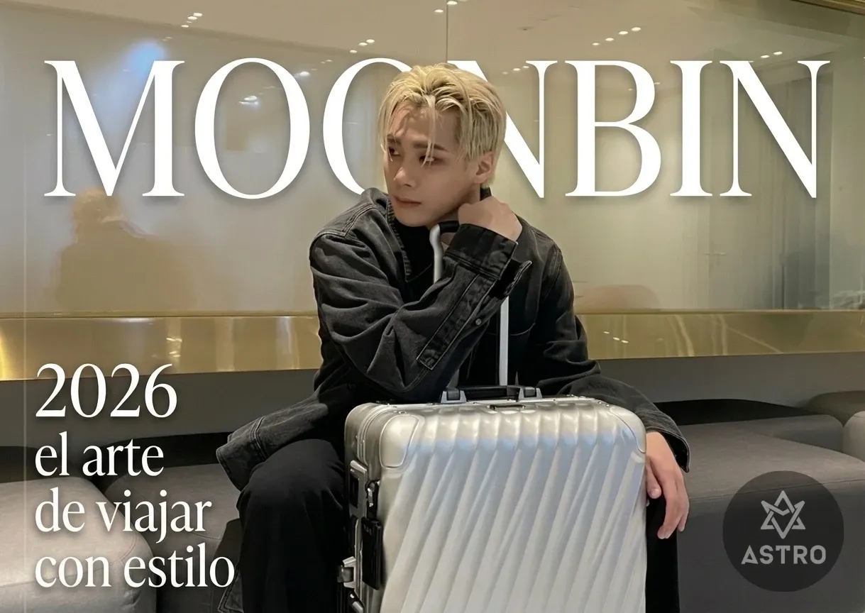 Recent activity shot of Moonbin (ASTRO)