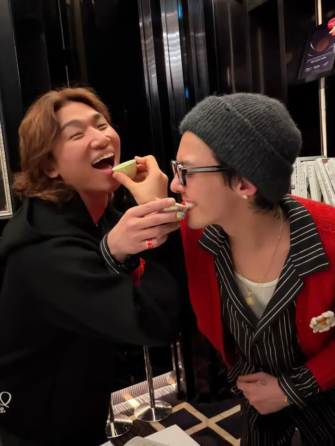 A moment captured by Daesung (BIGBANG)'s fan