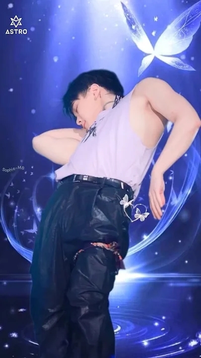 Recent activity shot of Moonbin (ASTRO)