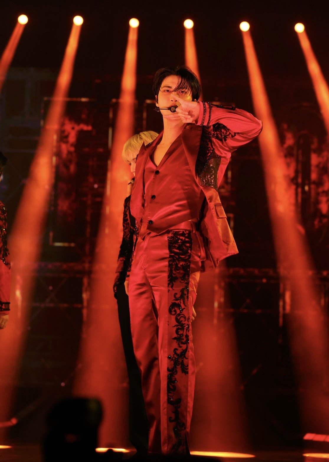 Recent activity shot of Seonghwa (ATEEZ)