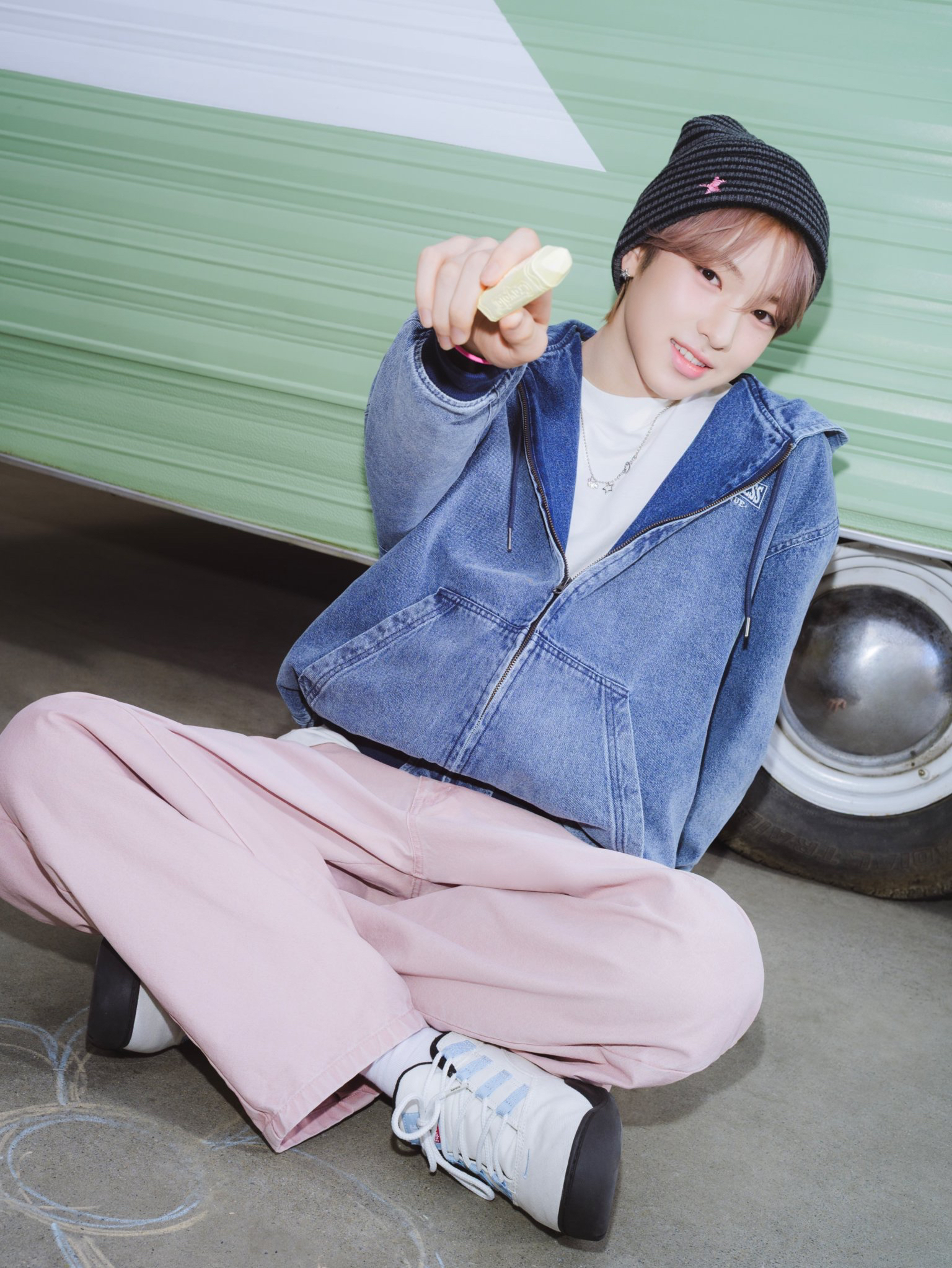 Recent activity shot of Sakuya (NCT WISH)