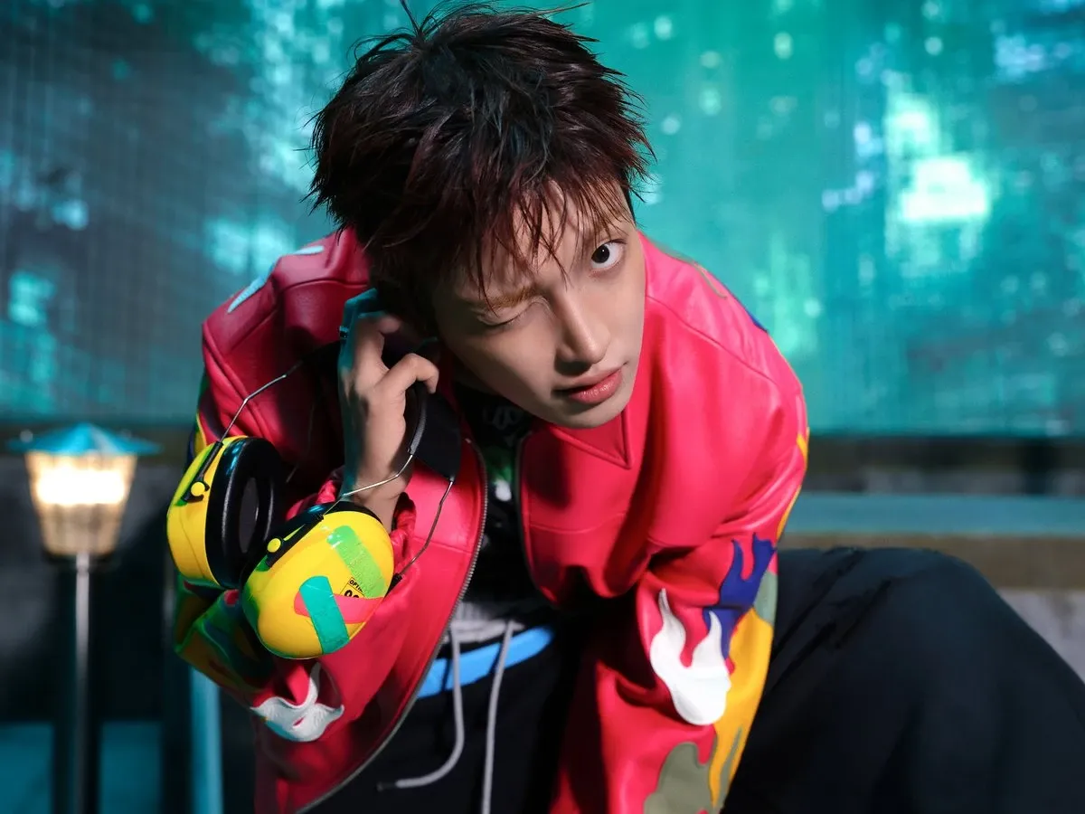 Behind-the-scenes cut of Hongjoong (ATEEZ)