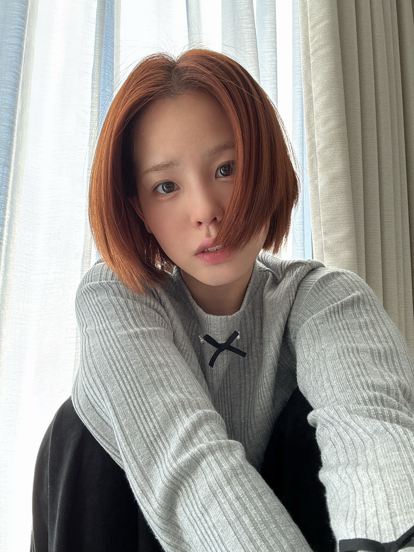 Behind-the-scenes cut of Mako (NiziU)