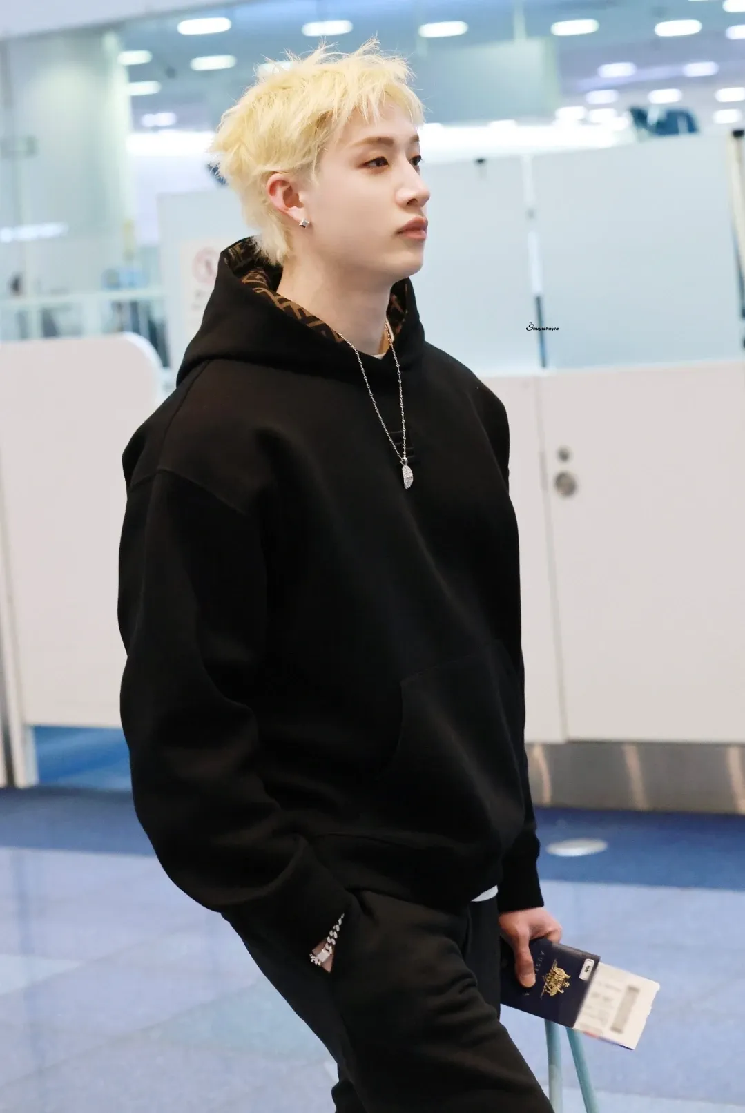 Behind-the-scenes cut of Bang Chan (Stray Kids)