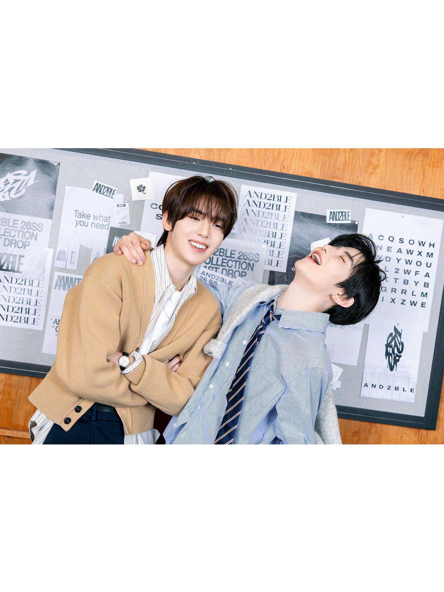 Behind-the-scenes cut of Han Yujin