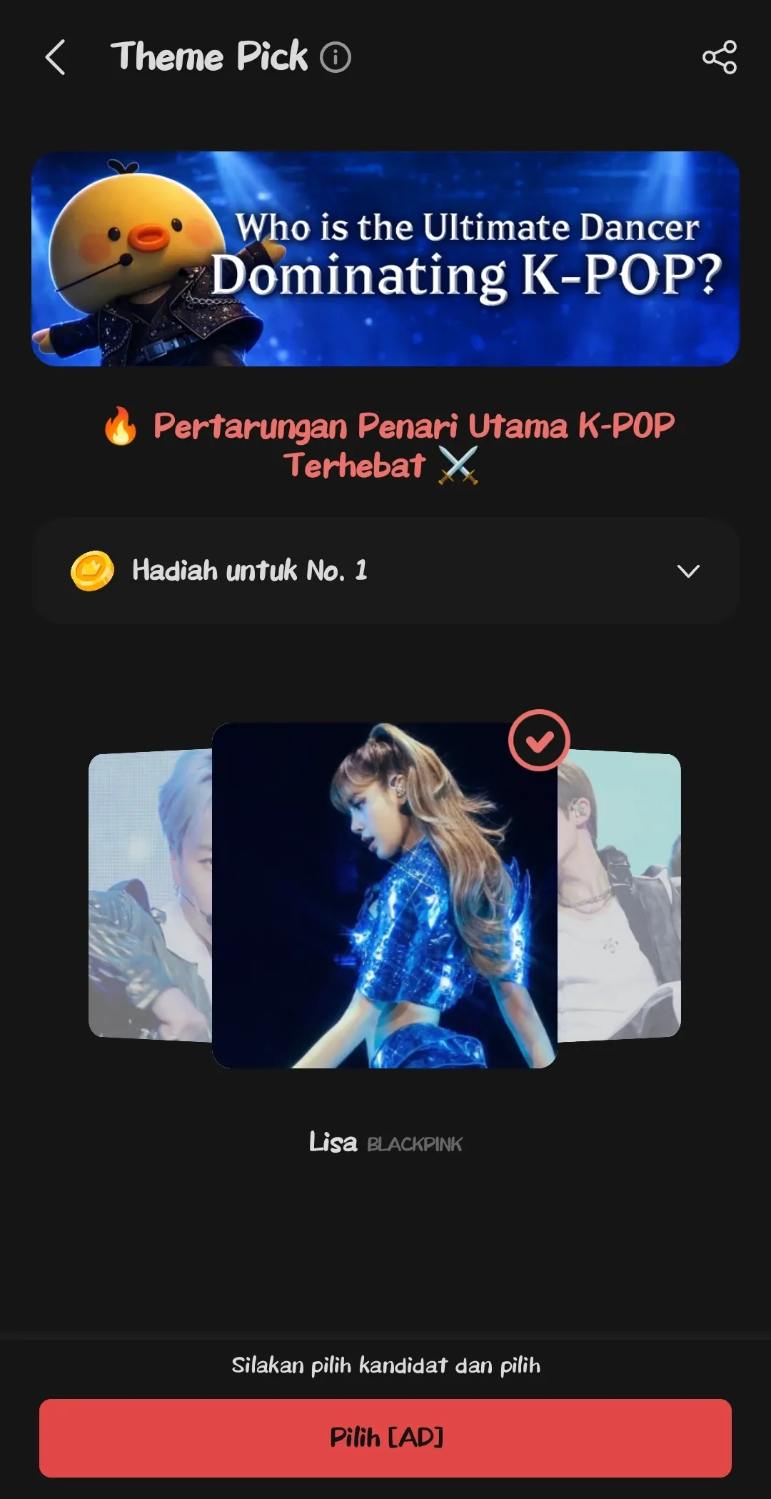 Fandom-recommended wallpaper image of Lisa (BLACKPINK)