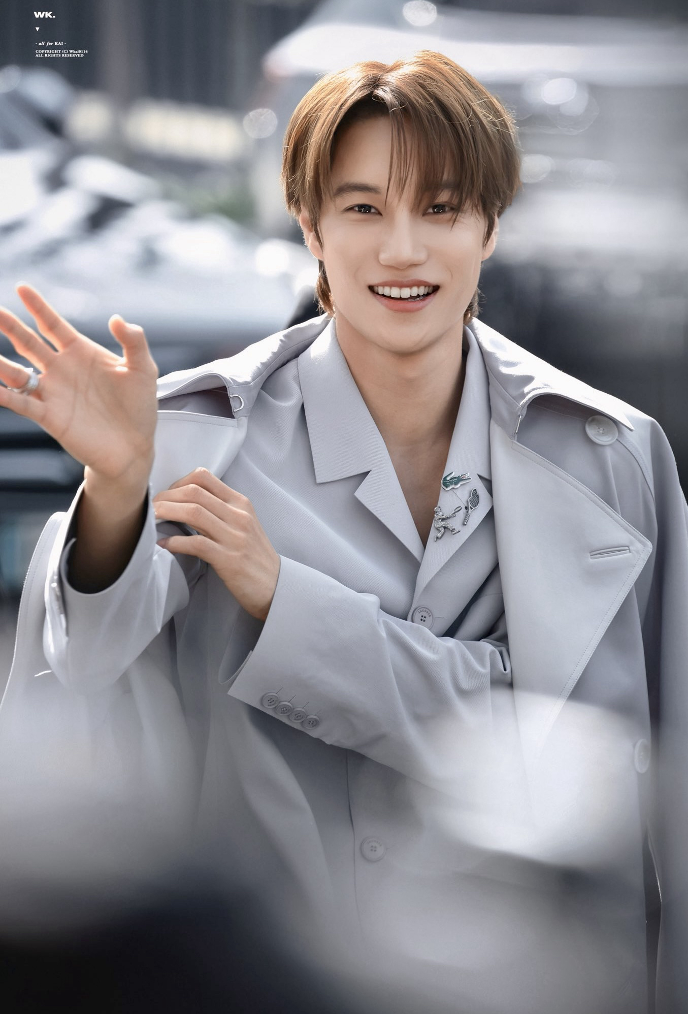 A moment captured by Kai (EXO)'s fan