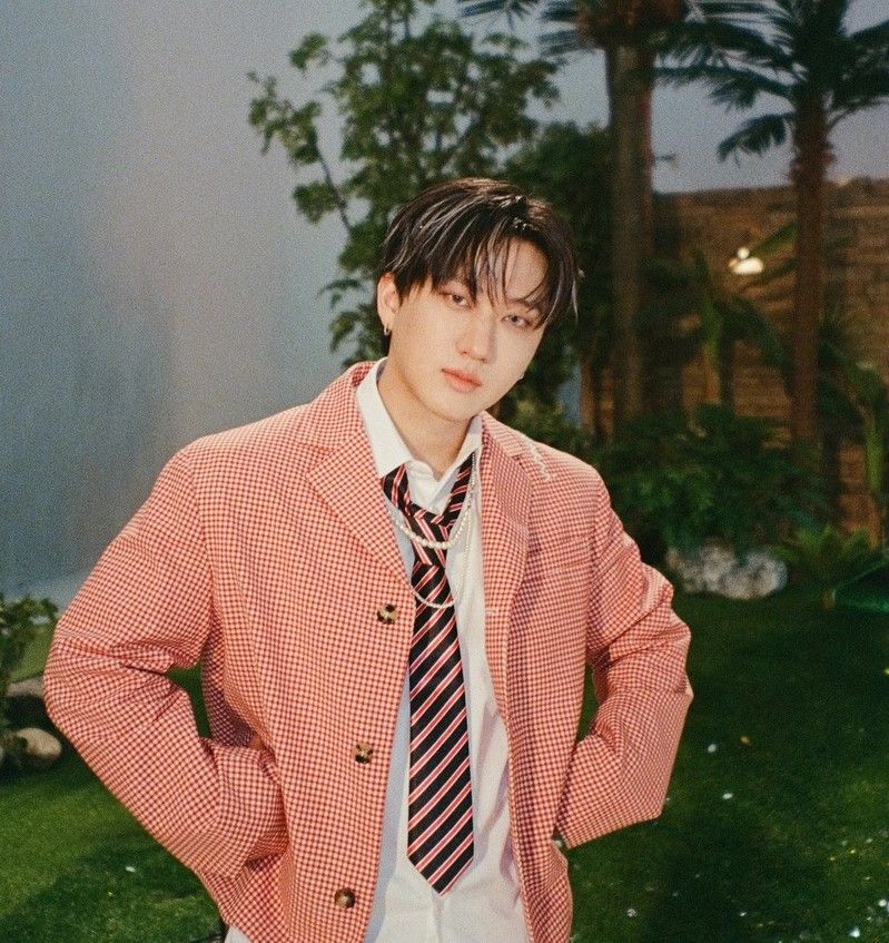 A moment captured by Changbin (Stray Kids)'s fan