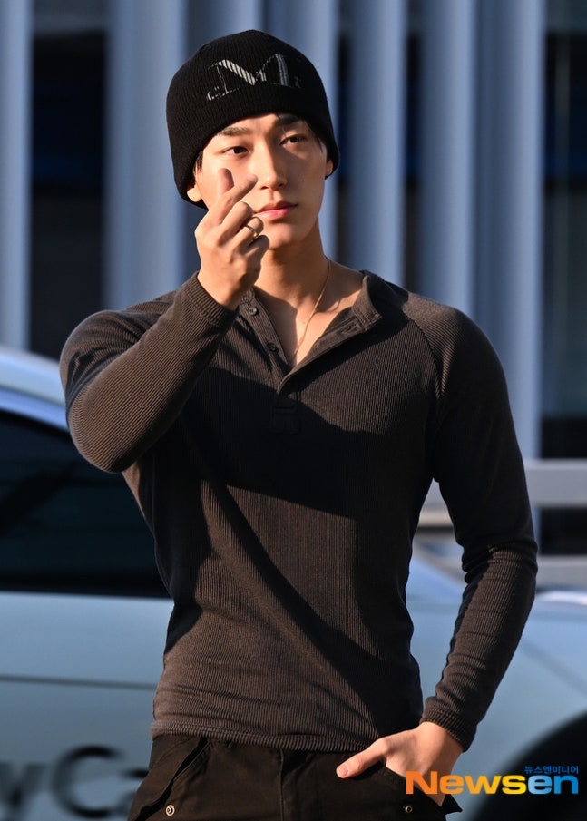 崔傘 (ATEEZ)粉絲拍下的瞬間