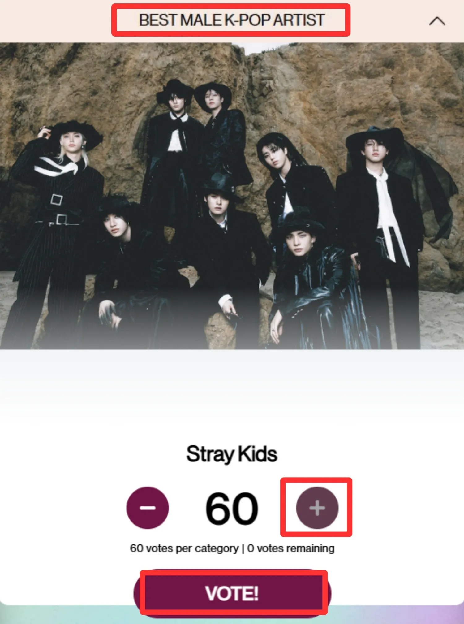 Latest photo of Stray Kids