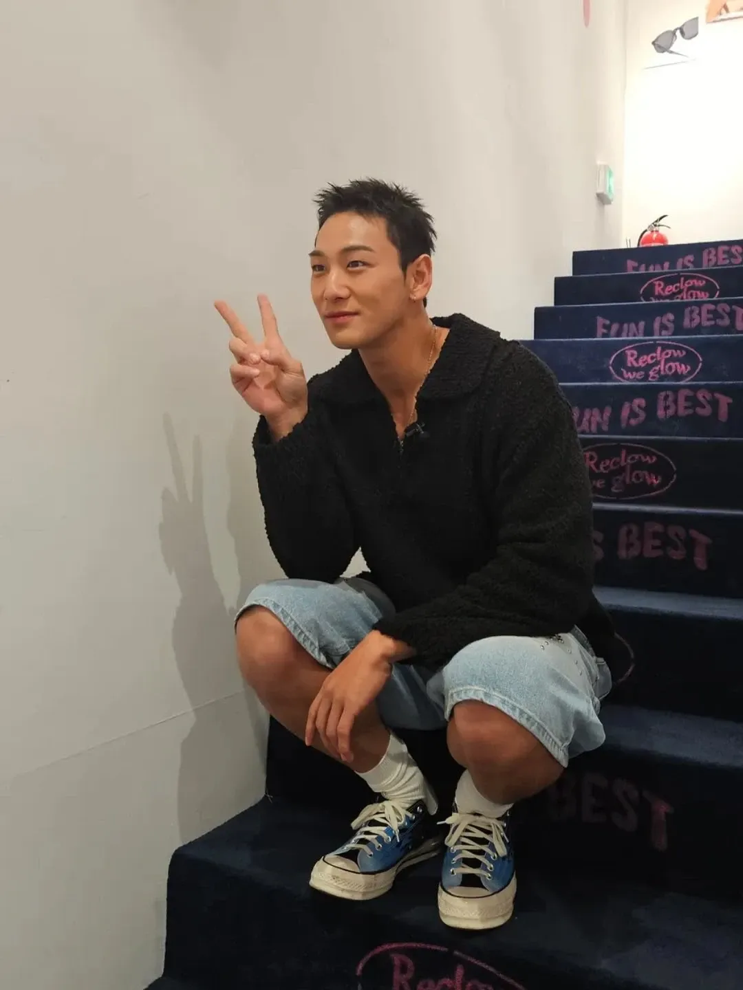 백호의 비하인드 컷