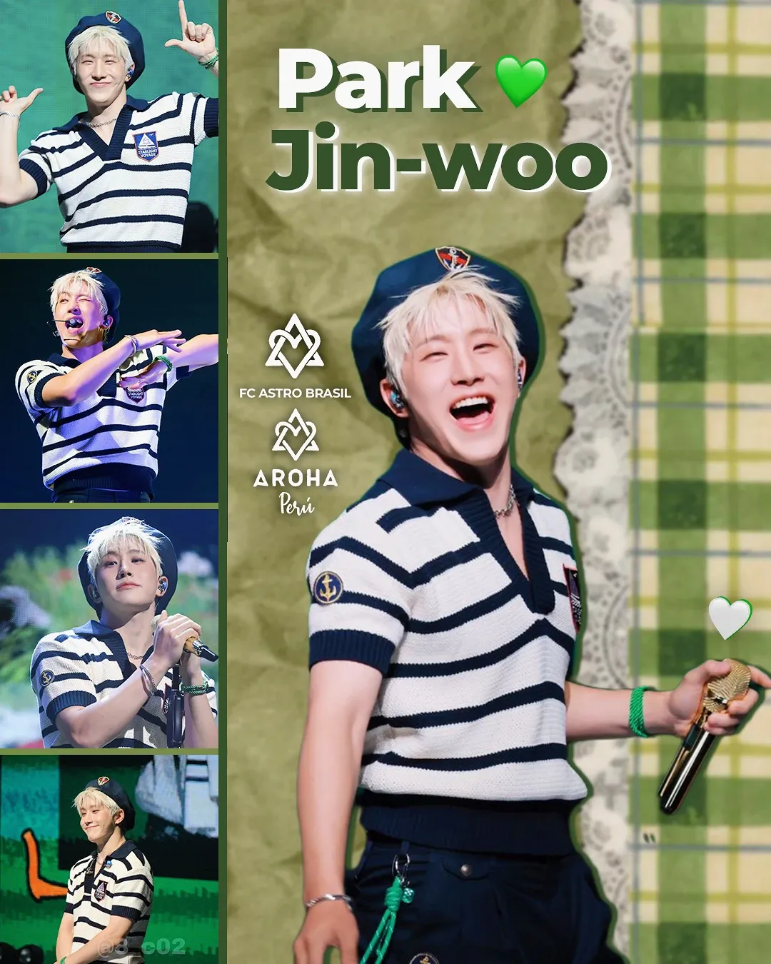 A moment captured by Jinjin (ASTRO)'s fan