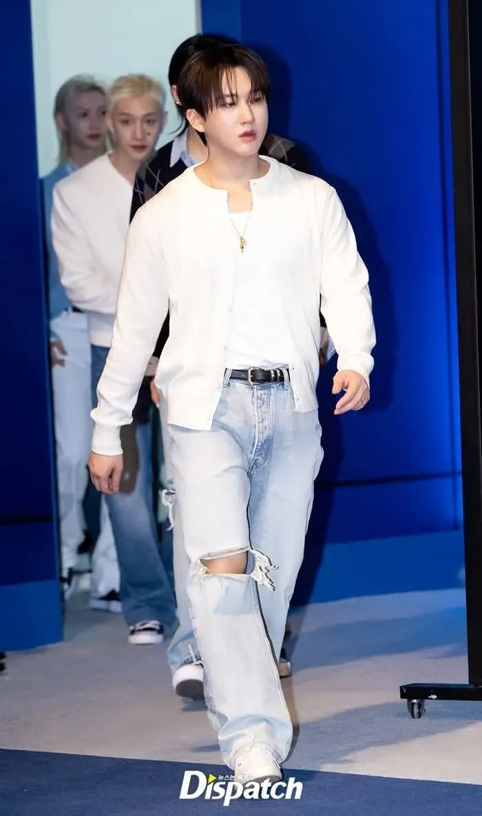 Behind-the-scenes cut of Changbin (Stray Kids)