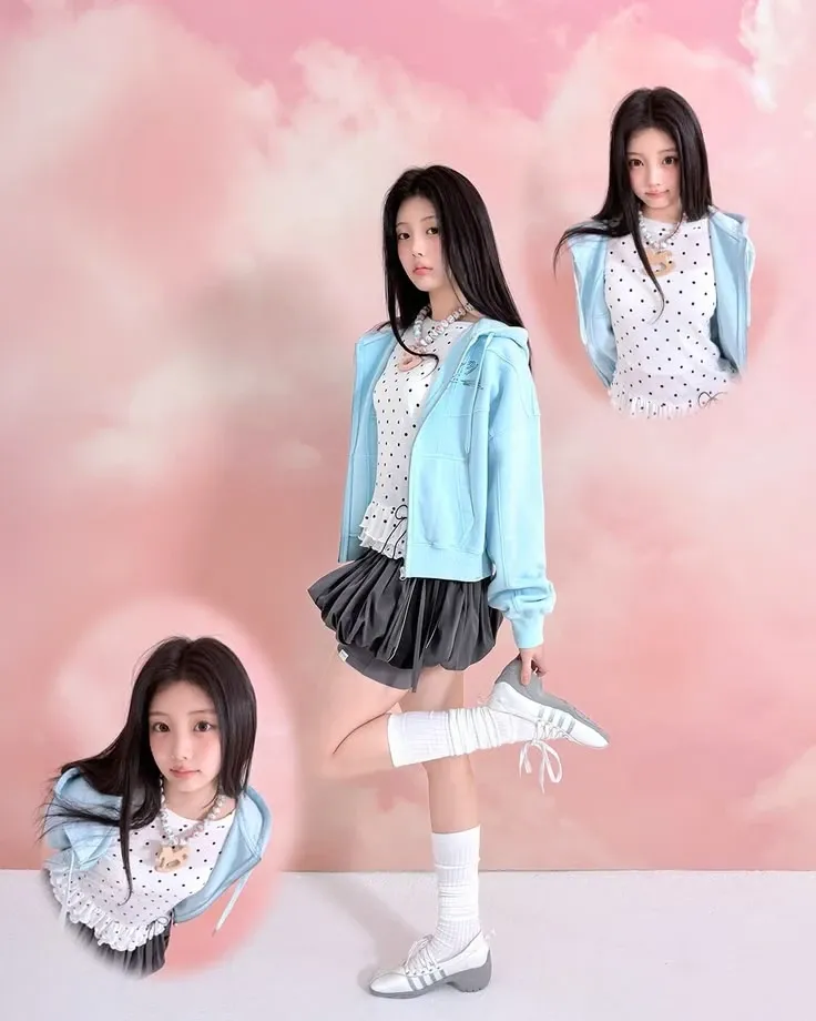Behind-the-scenes cut of Wonhee (ILLIT)