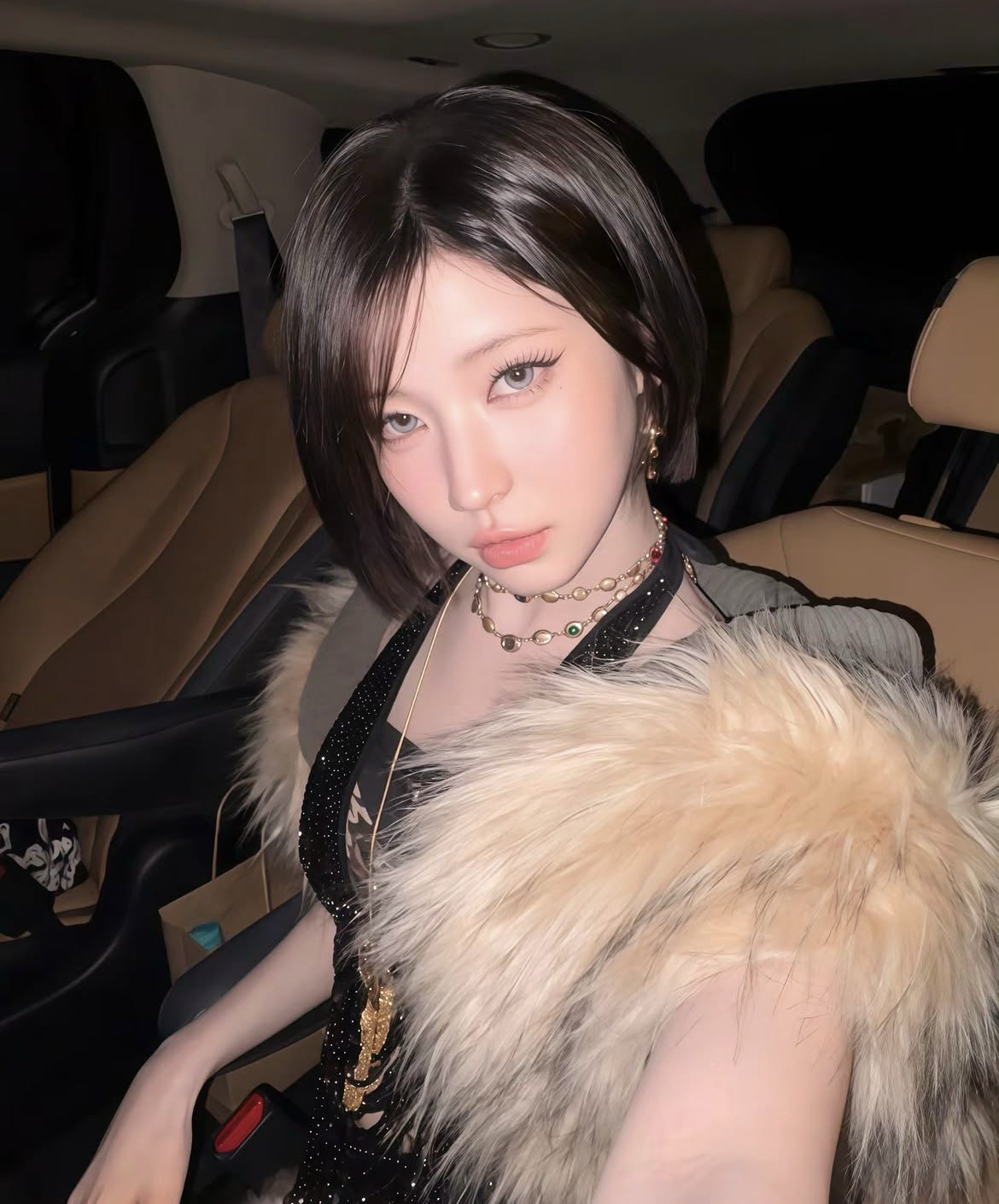 A moment captured by Asa (BABYMONSTER)'s fan