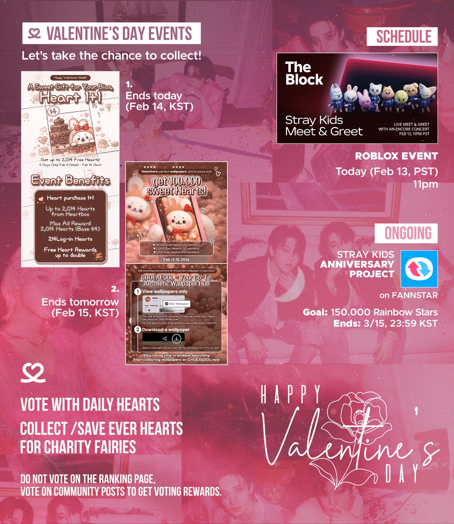 A moment captured by Stray Kids's fan