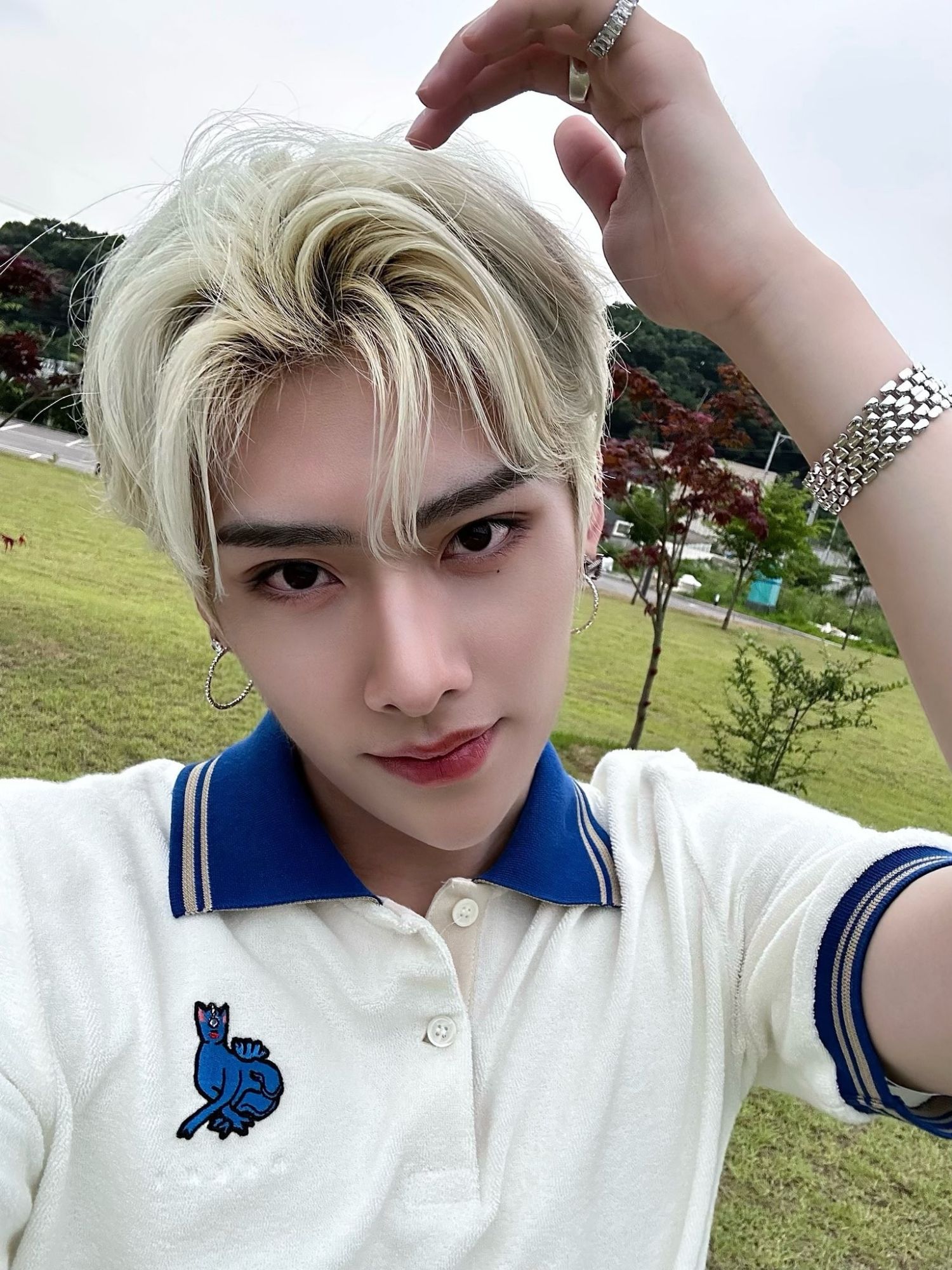 A moment captured by Ricky (ZEROBASEONE)'s fan