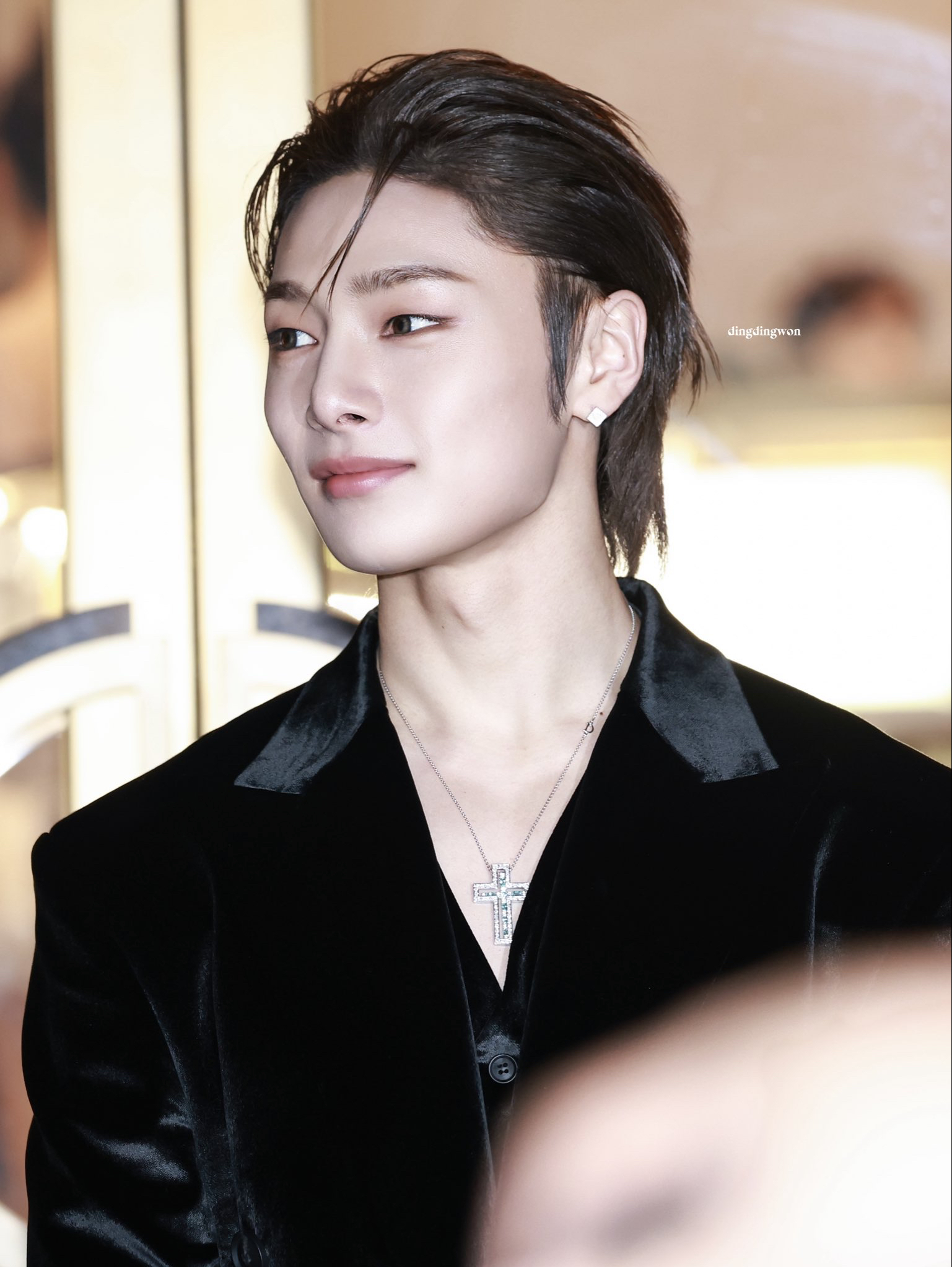 A moment captured by I.N (Stray Kids)'s fan