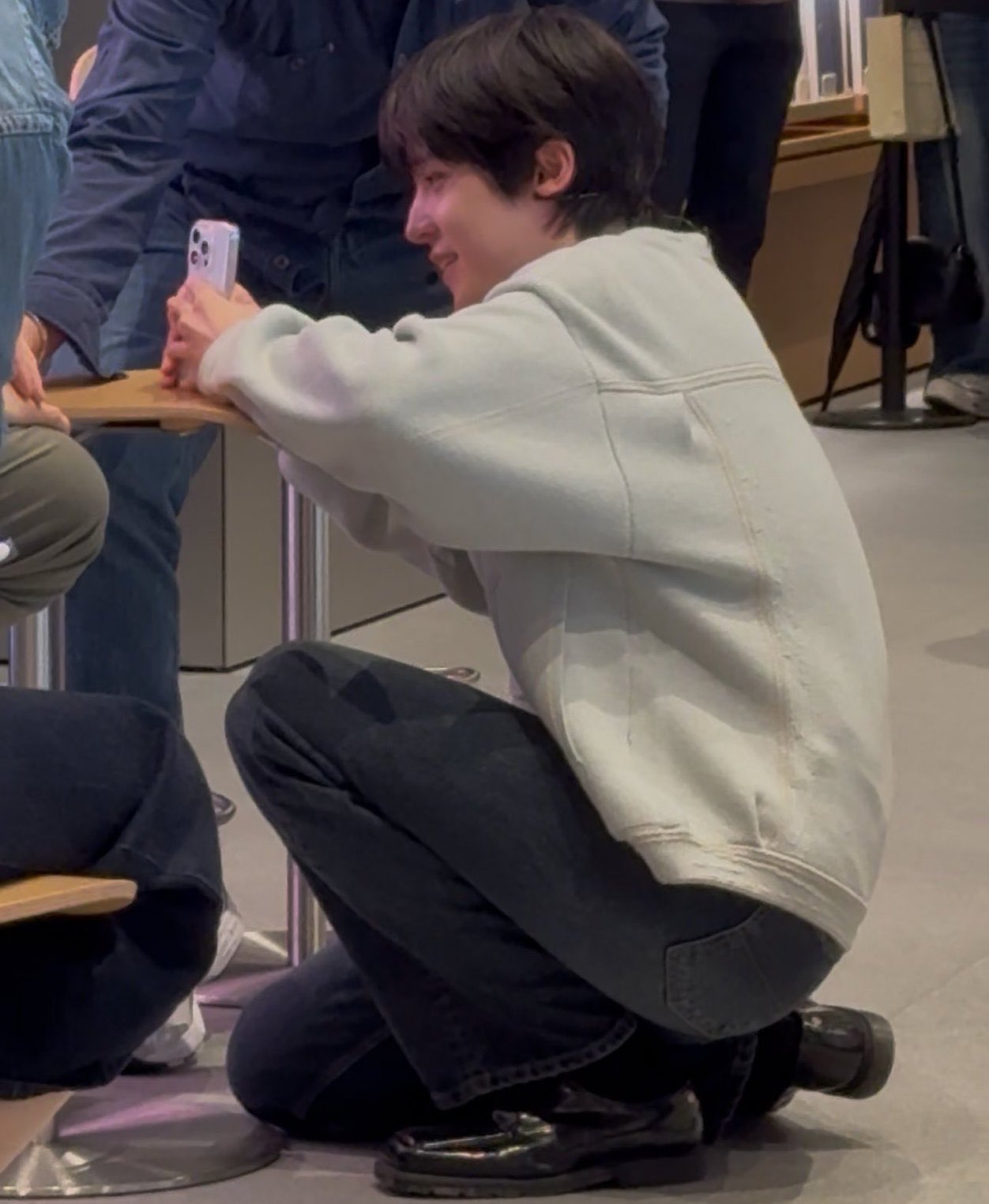 Behind-the-scenes cut of Yunho (ATEEZ)