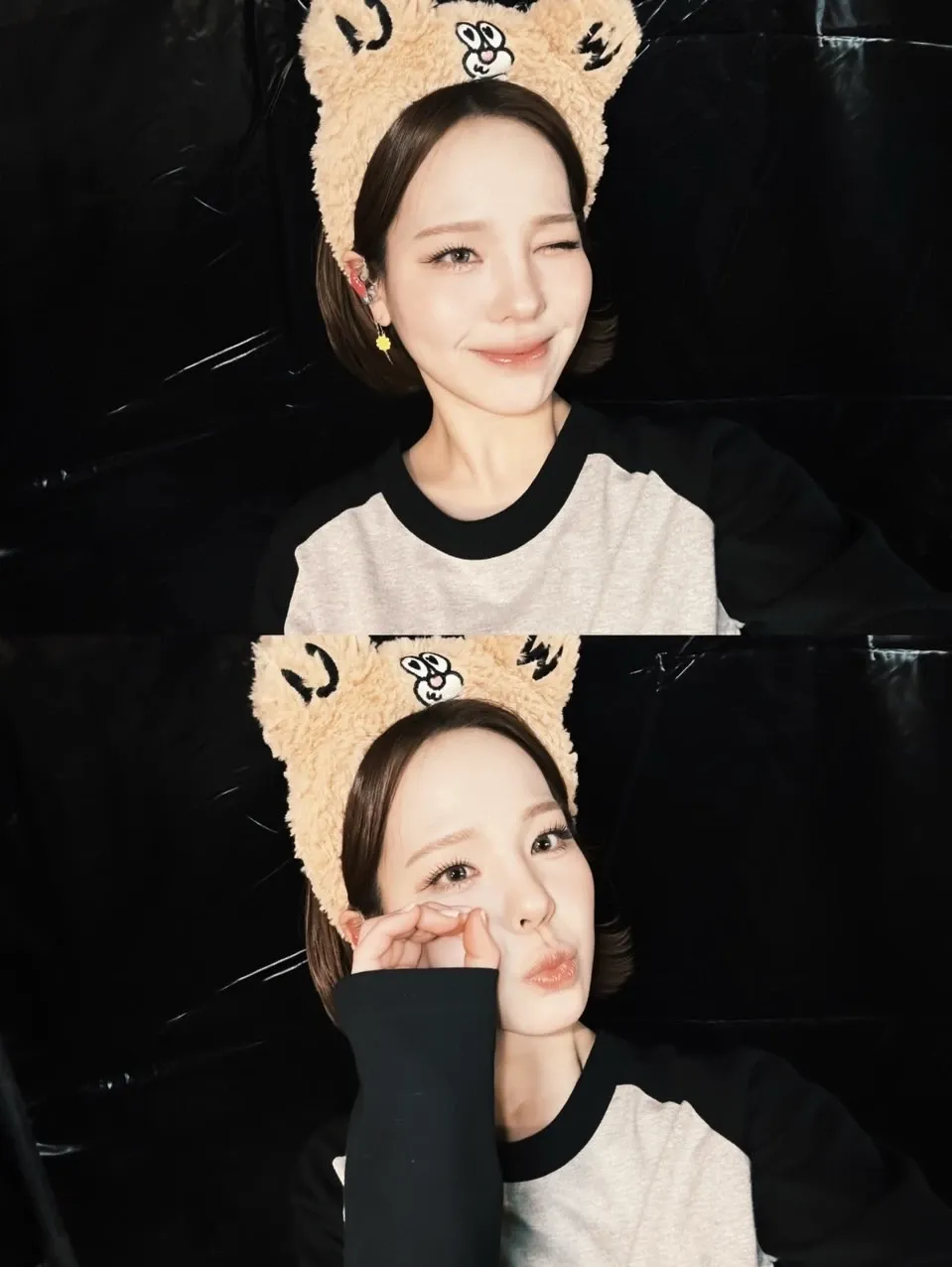 Behind-the-scenes cut of Mako (NiziU)