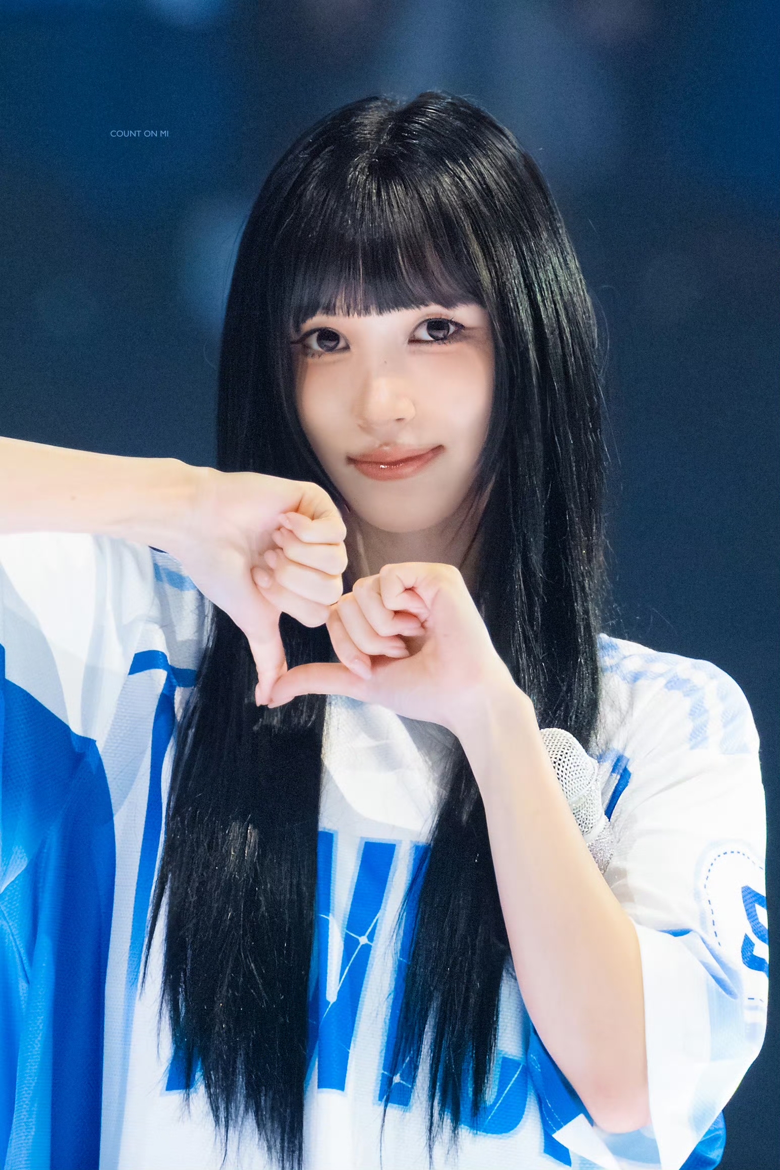 Mina (TWICE)粉絲拍下的瞬間