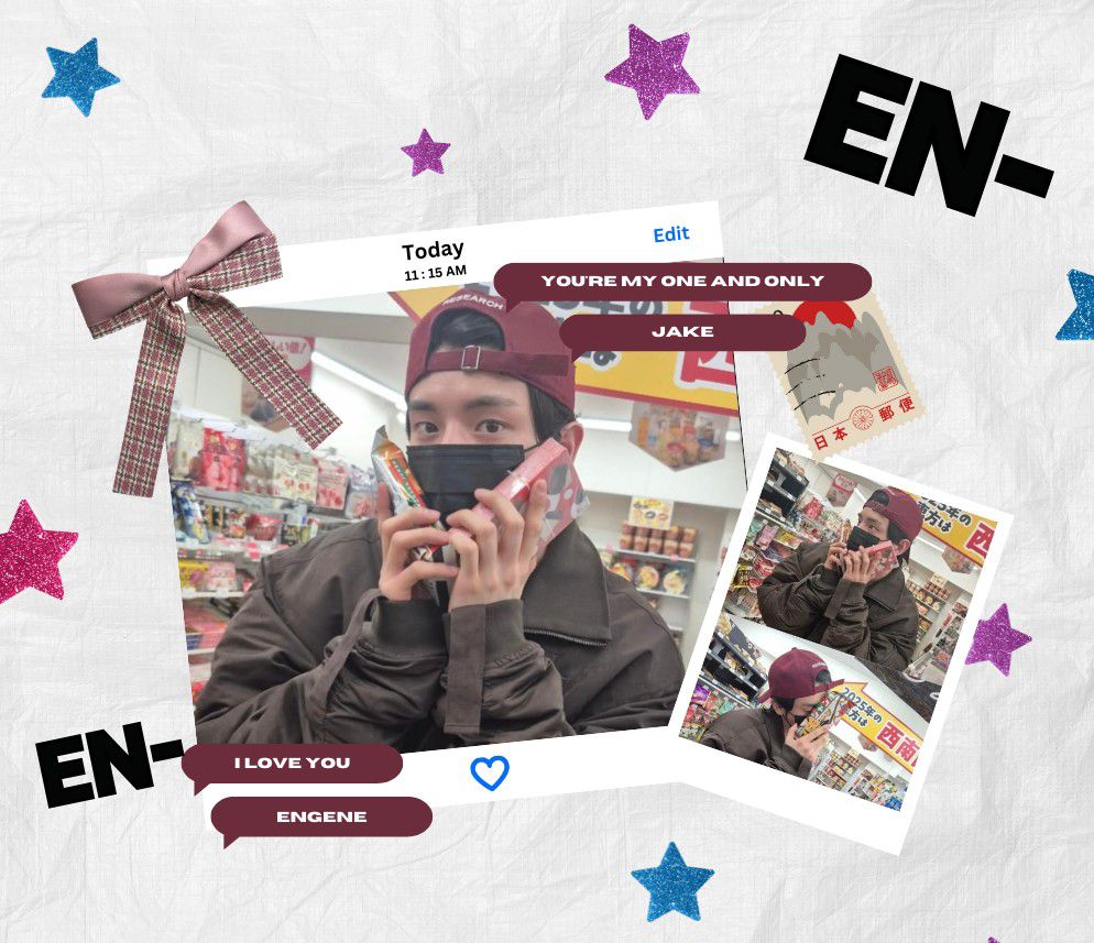 ジェイク (ENHYPEN)の舞台裏ショット