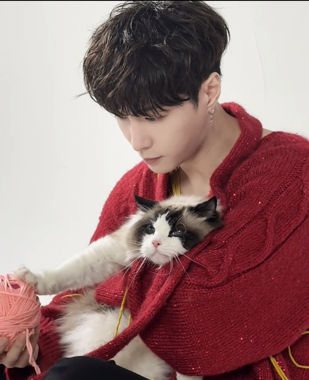 A moment captured by Lay (EXO)'s fan