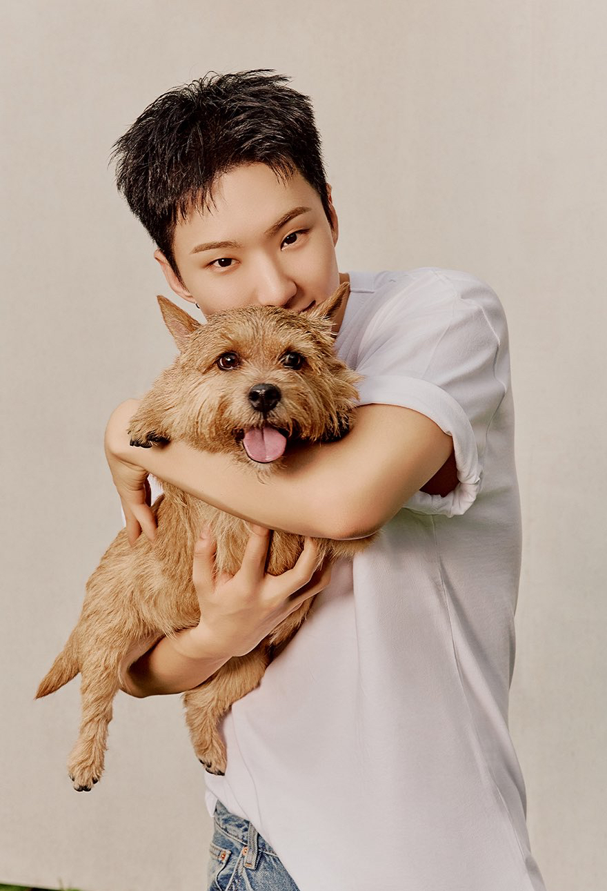 Recent activity shot of Hoshi (SEVENTEEN)