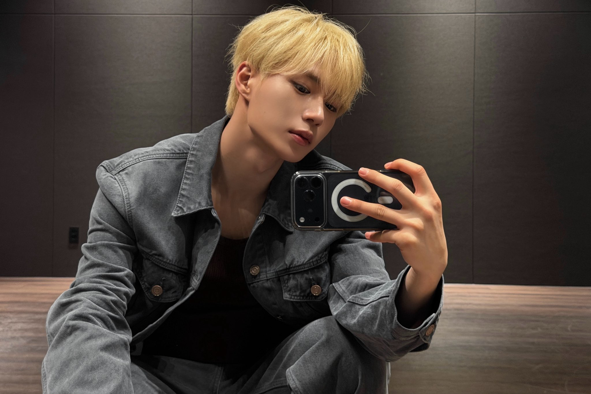 Recent activity shot of Kim Junseo (ALPHA DRIVE ONE)