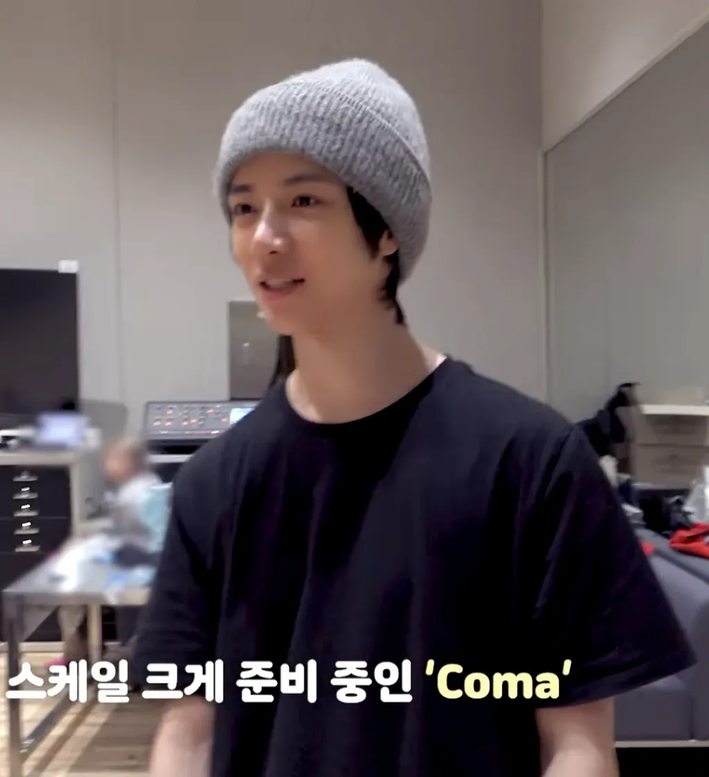 ボムギュ (TOMORROW X TOGETHER)の舞台裏ショット