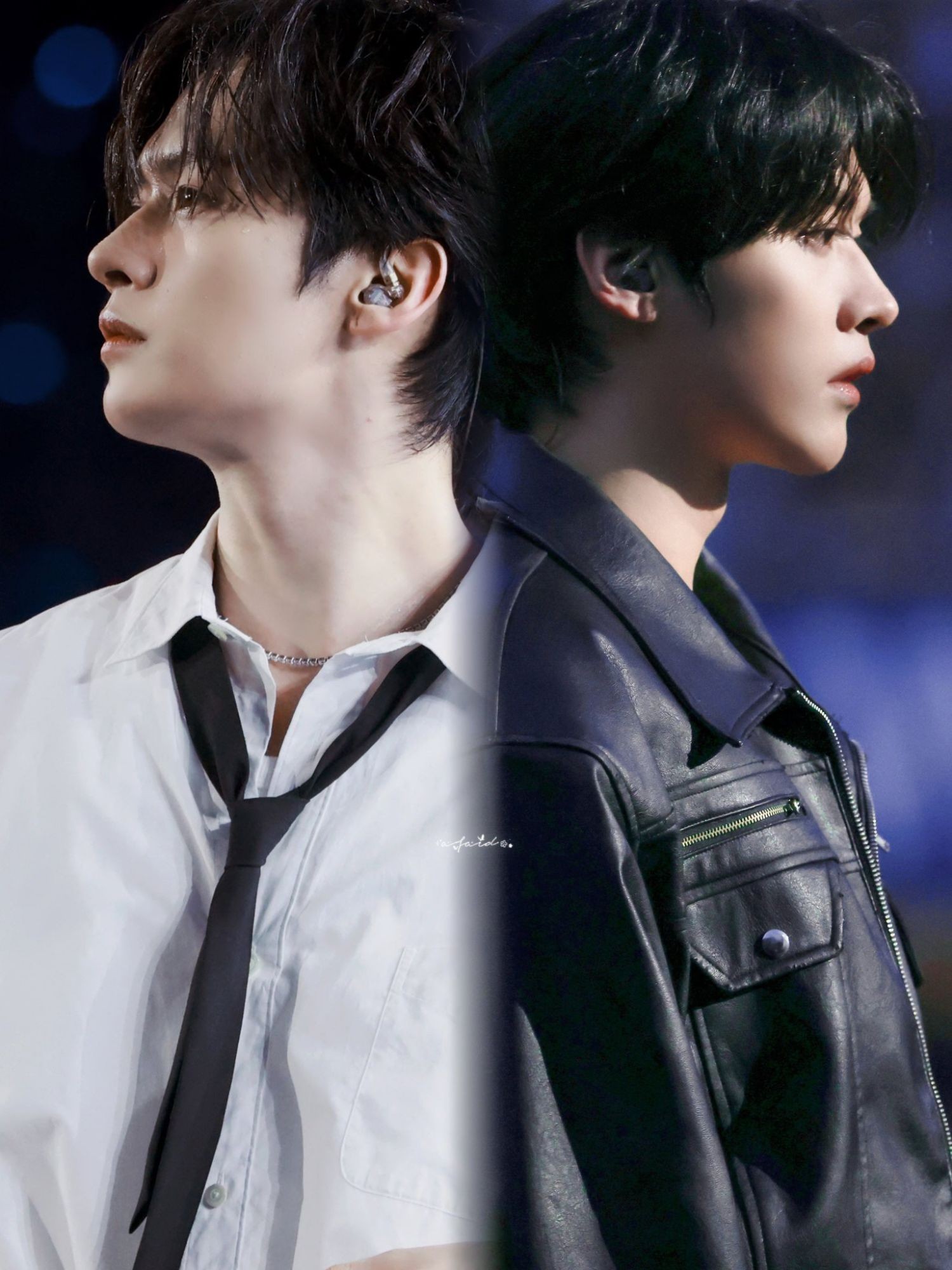 A moment captured by Lee Know (Stray Kids)'s fan