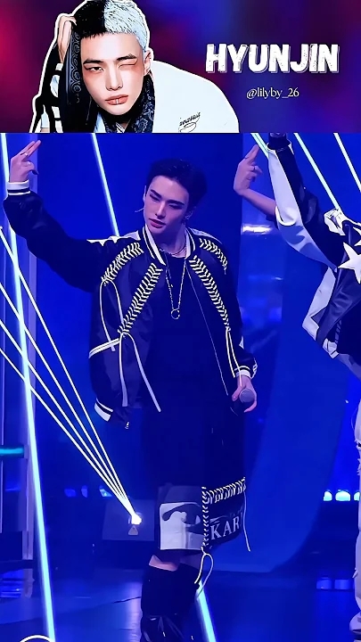 Recent activity shot of Hyunjin (Stray Kids)