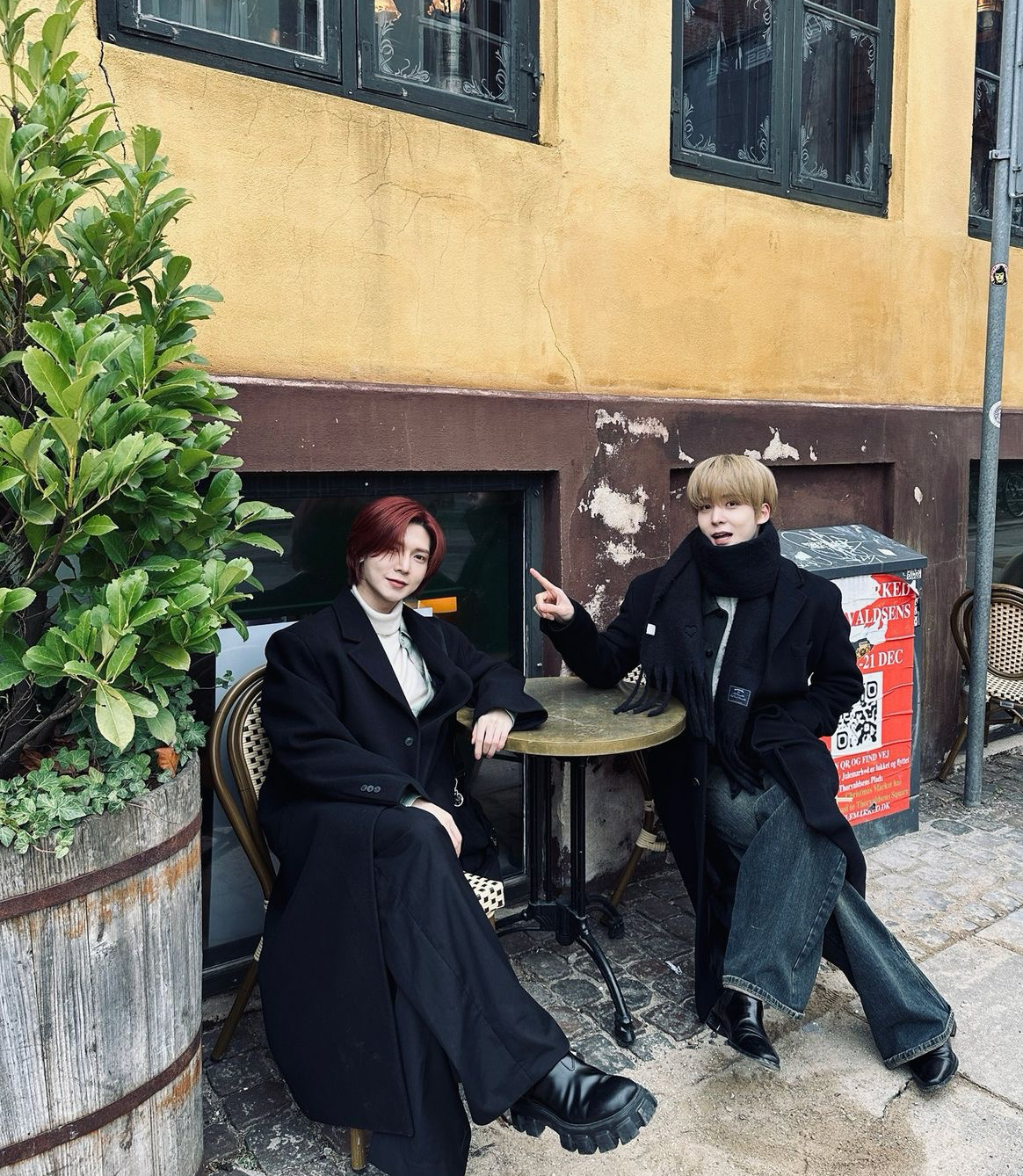 A moment captured by Yunho (ATEEZ)'s fan