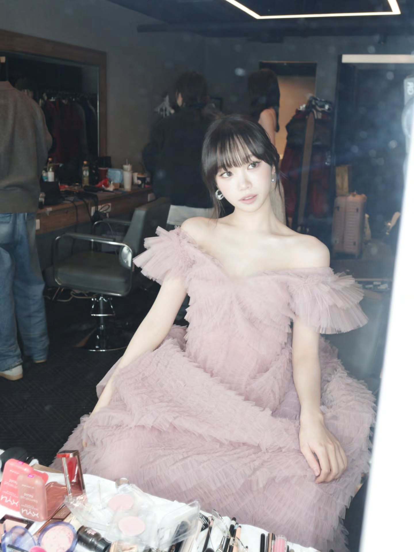 A moment captured by Kim Chaewon (LE SSERAFIM)'s fan