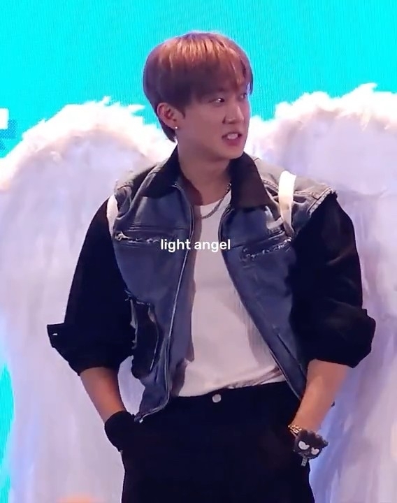 Recent activity shot of Changbin (Stray Kids)