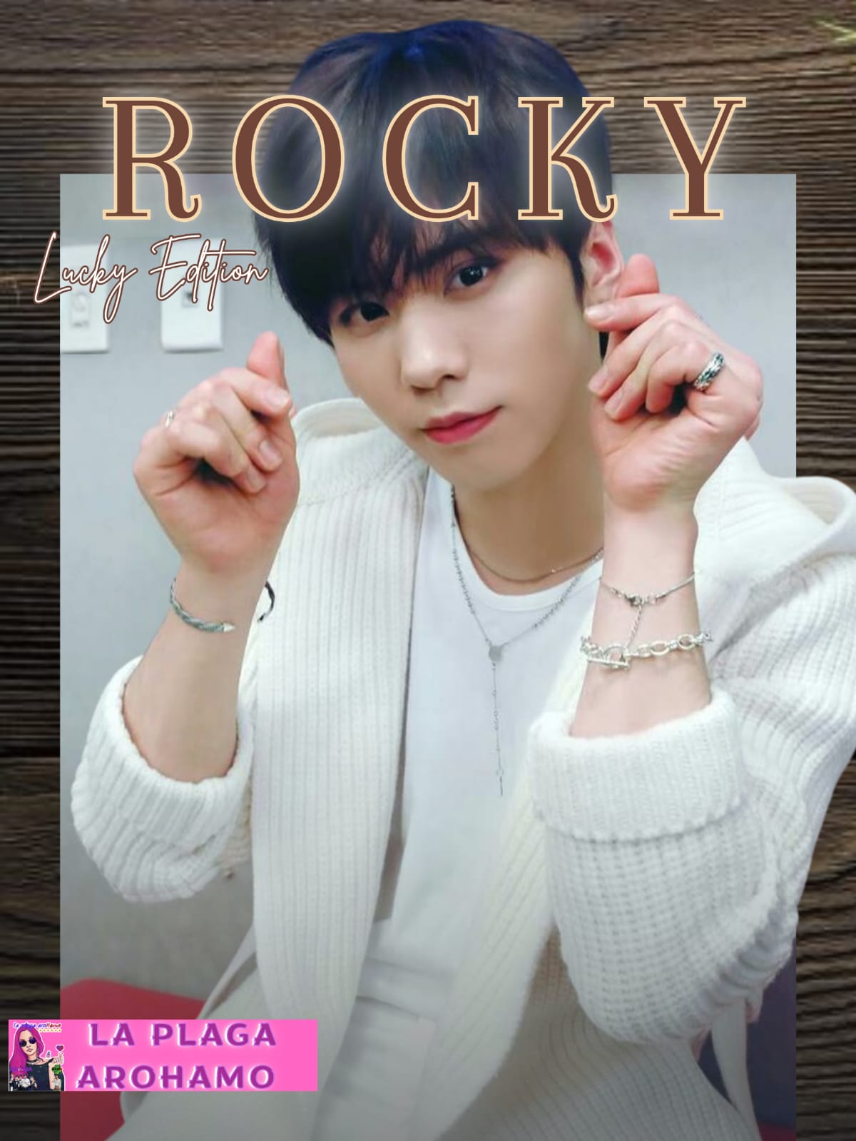 A moment captured by Rocky's fan