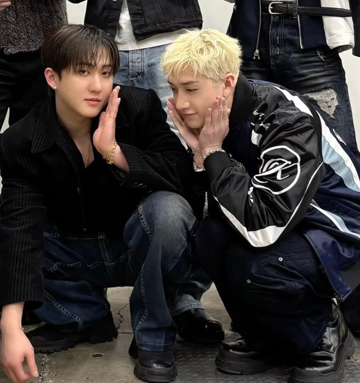 バンチャン (Stray Kids)の舞台裏ショット