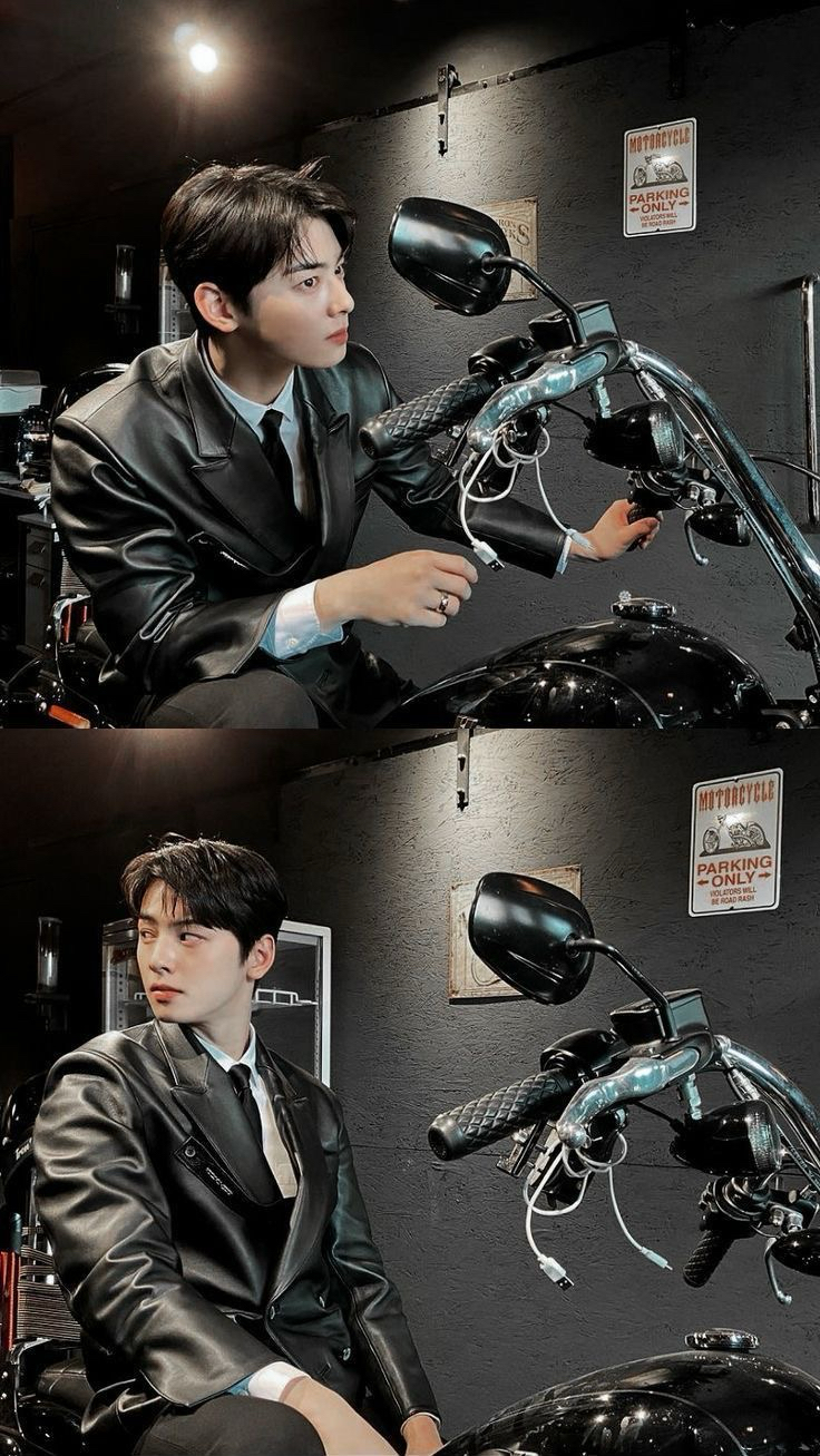 Recent activity shot of Eunwoo (ASTRO)