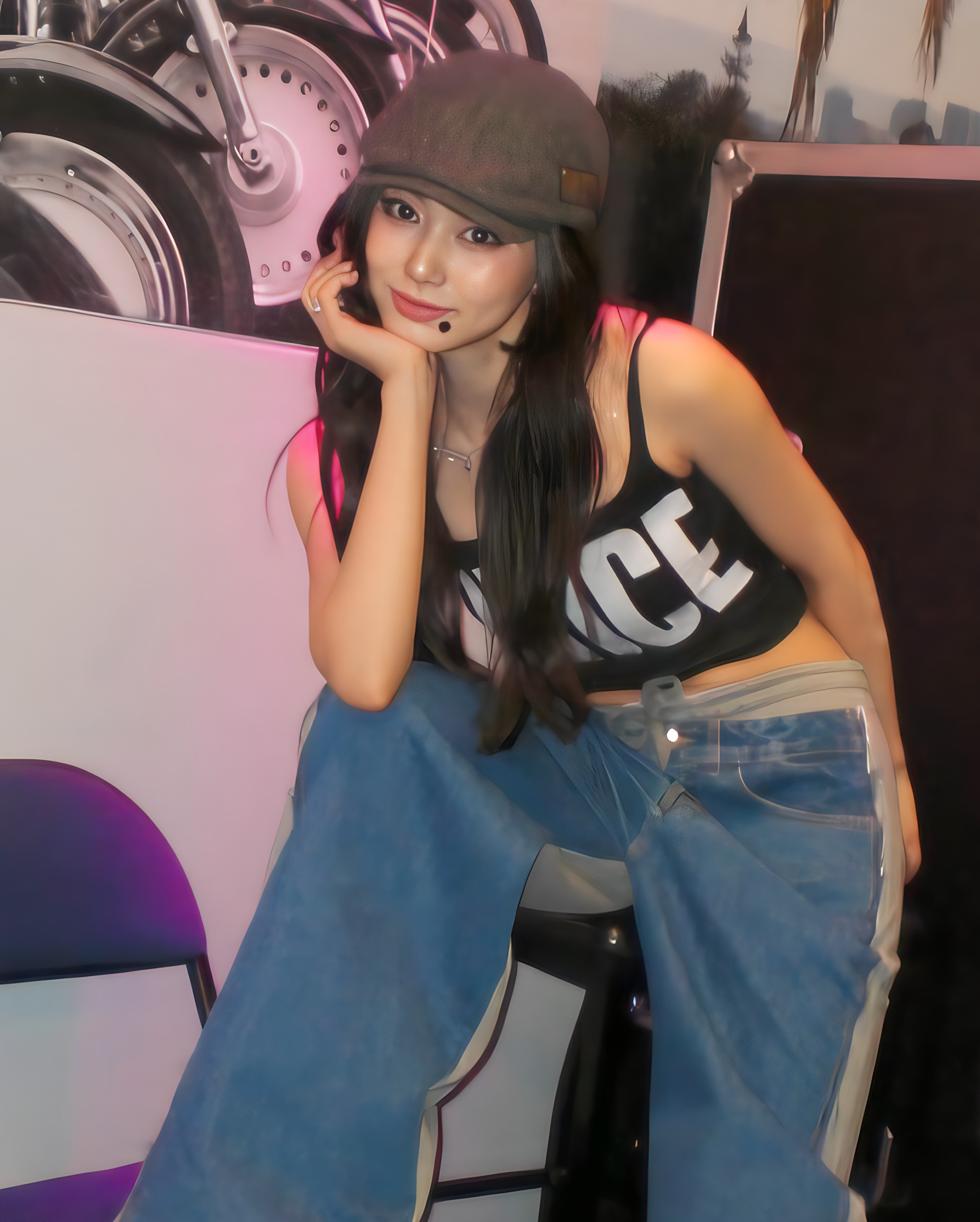 쯔위 (TWICE)의 비하인드 컷