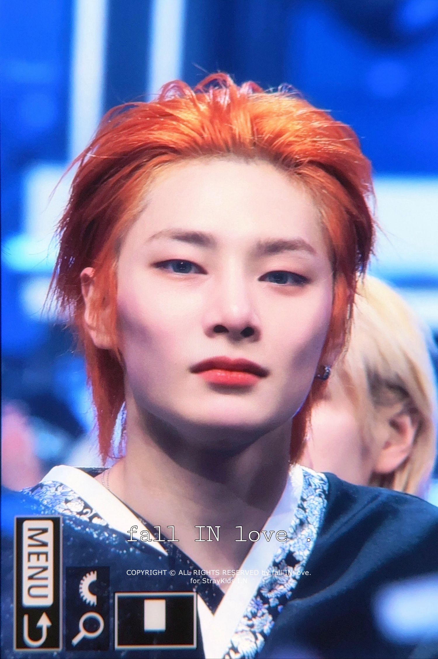 A moment captured by I.N (Stray Kids)'s fan