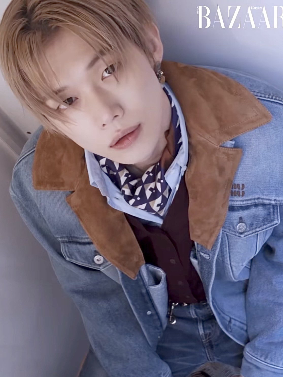 Behind-the-scenes cut of Yeonjun (TOMORROW X TOGETHER)