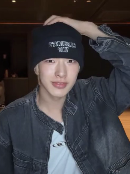 Recent activity shot of Tomoya (NEXZ)