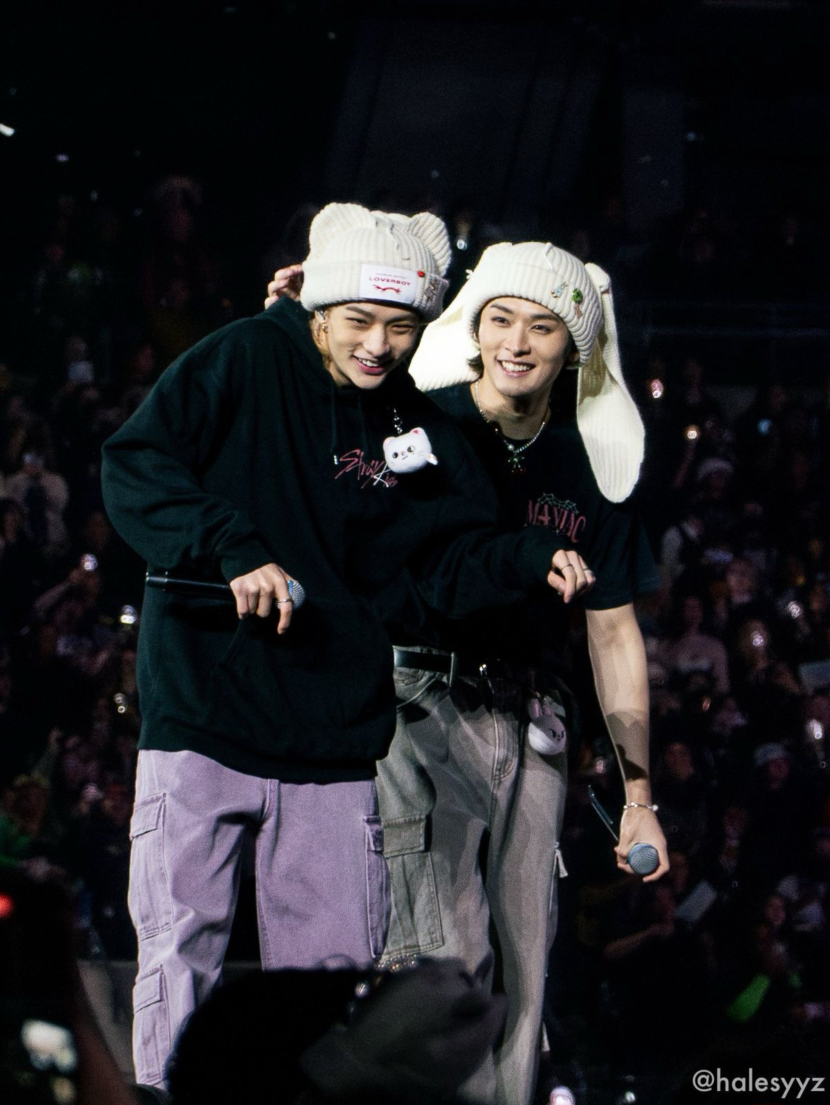 Recent activity shot of Lee Know (Stray Kids)