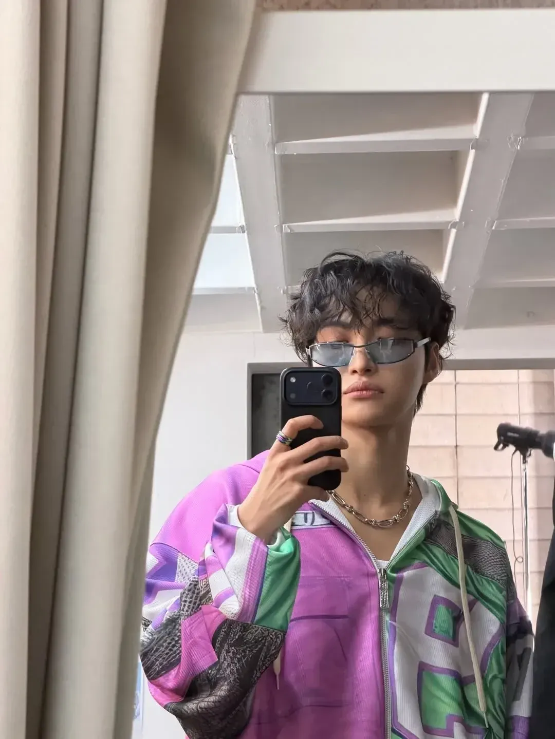 Recent activity shot of Seonghwa (ATEEZ)