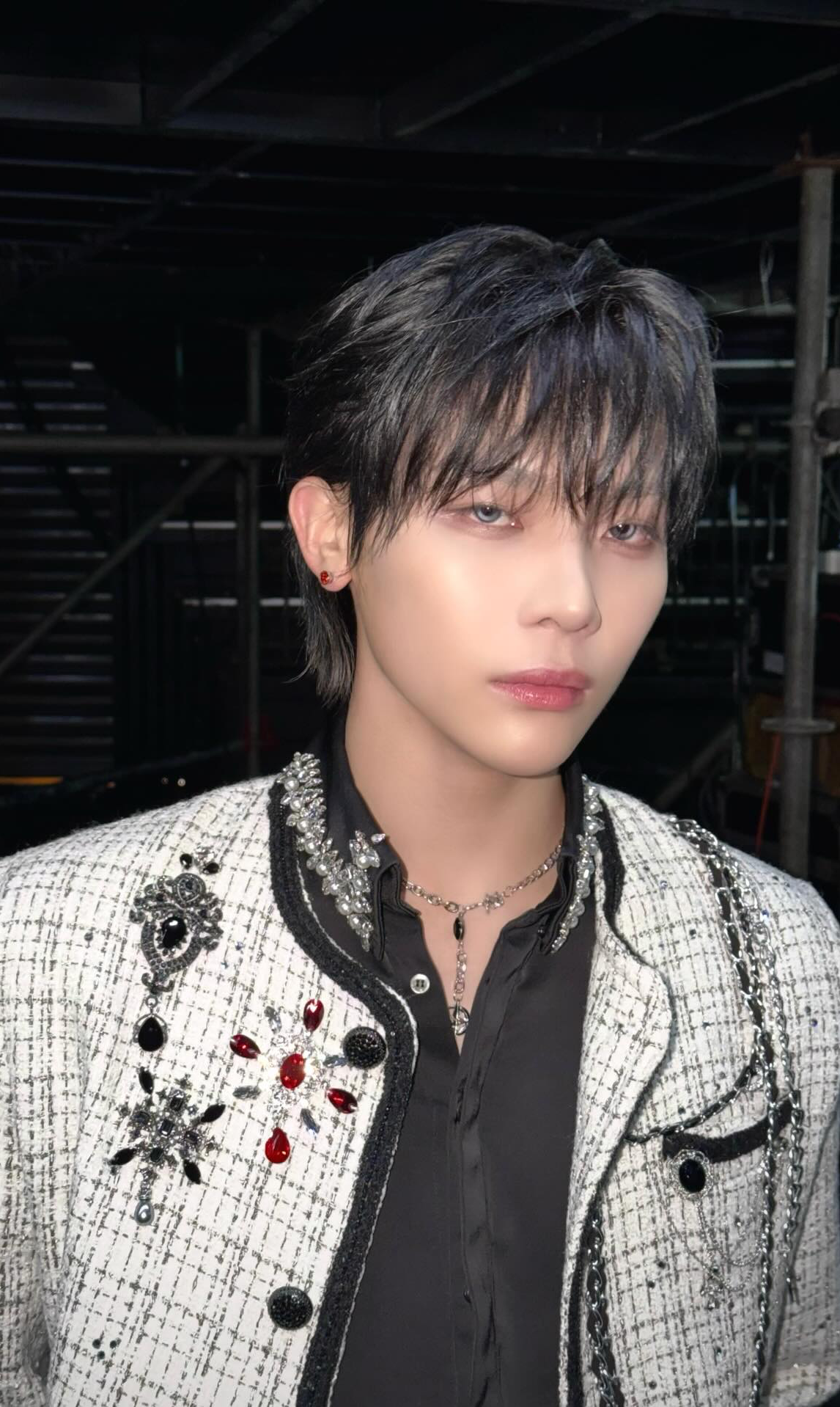 A heartfelt wallpaper shared by Nicholas (&TEAM)'s fans