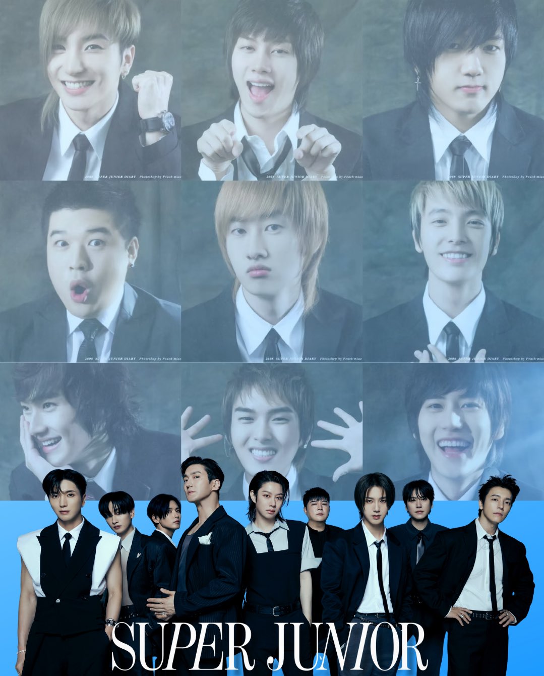 슈퍼주니어의 비하인드 컷