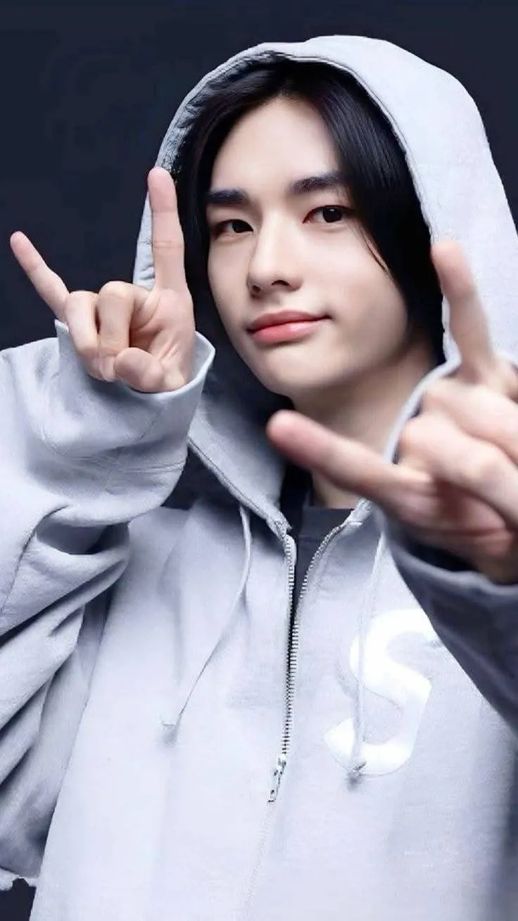 Recent activity shot of Hyunjin (Stray Kids)