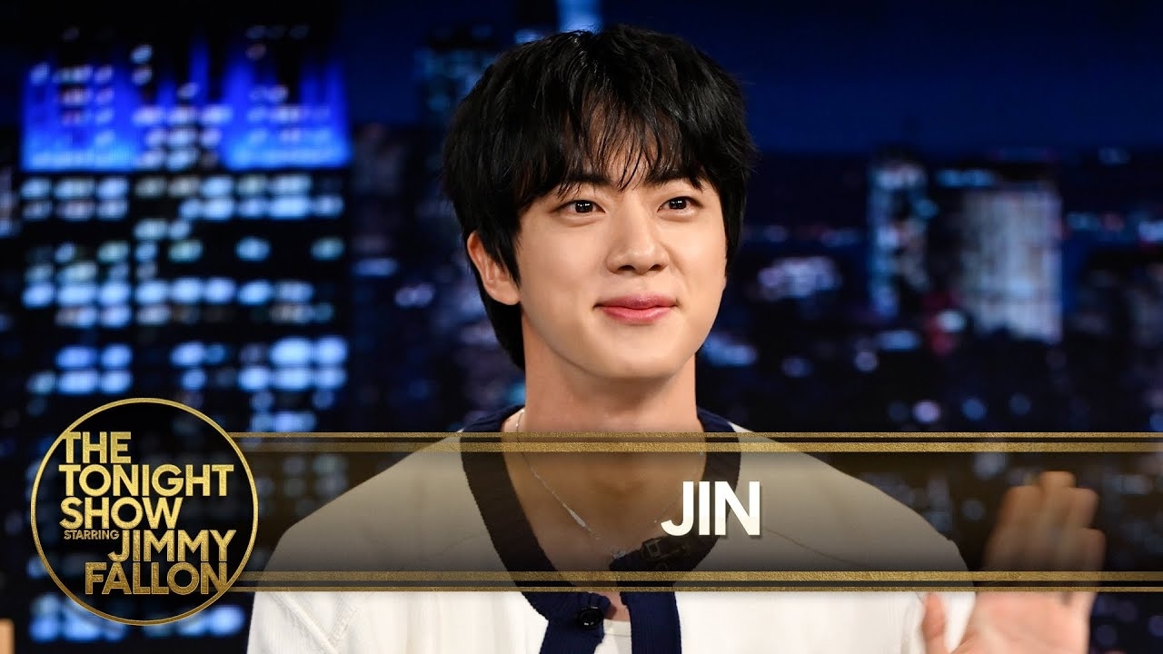 Recent activity shot of Jin (BTS)