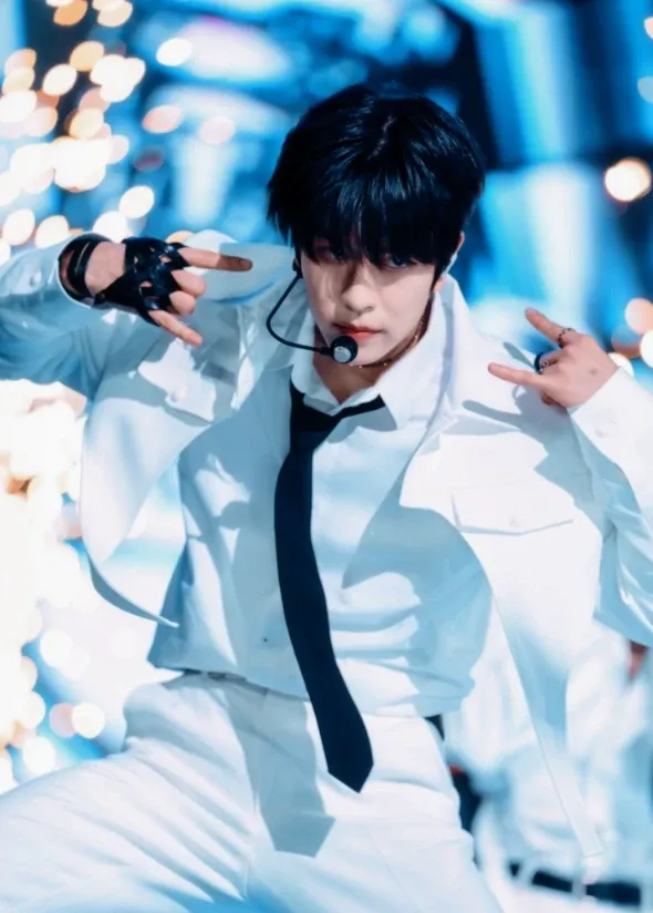 Recent activity shot of Seungmin (Stray Kids)