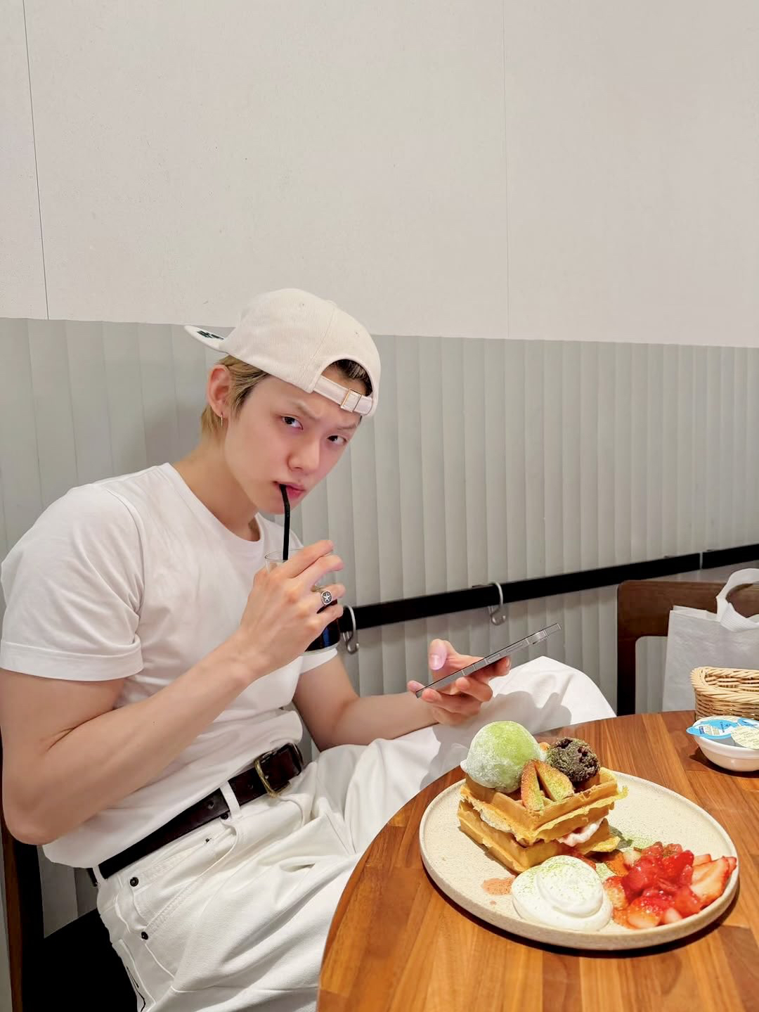 Recent activity shot of Yeonjun (TOMORROW X TOGETHER)